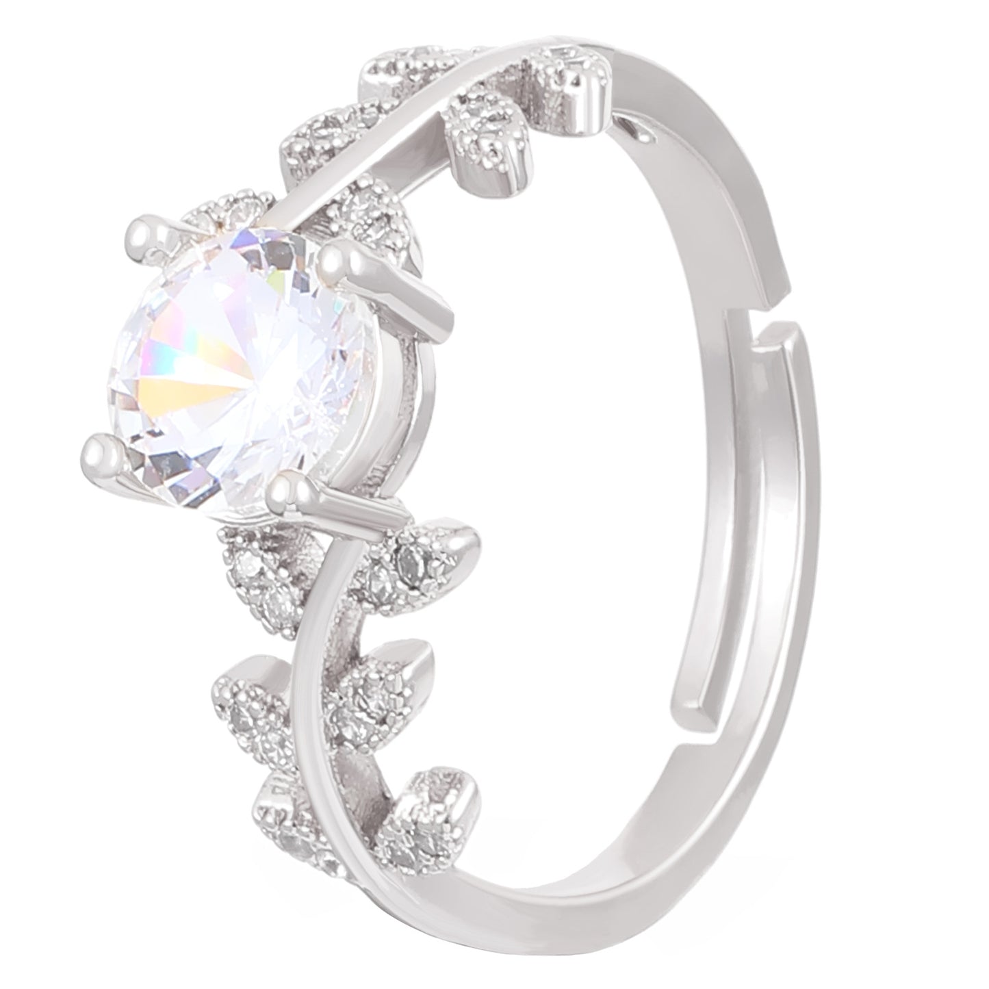 Love Cross Open Female Special Interest Rings