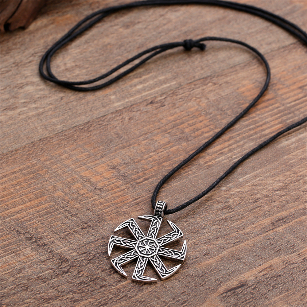 Men's Viking Ornament Force Laboratories Herringbone Slavic Necklaces