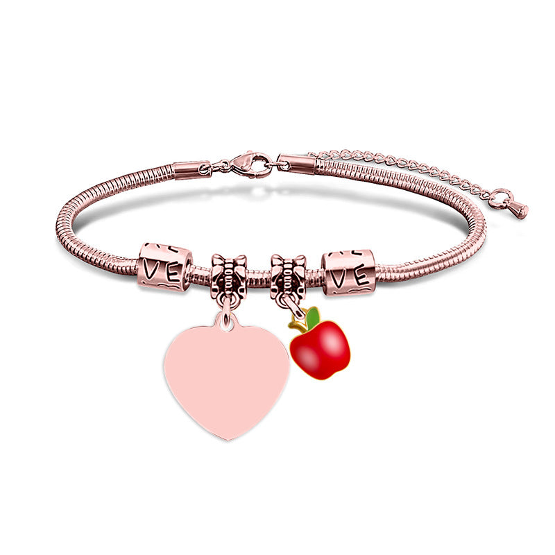 Steel Snake Bone Blank Material Holiday Bracelets