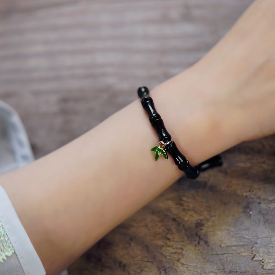 Woven Hand Strap Lucky Bamboo Boys Bracelets