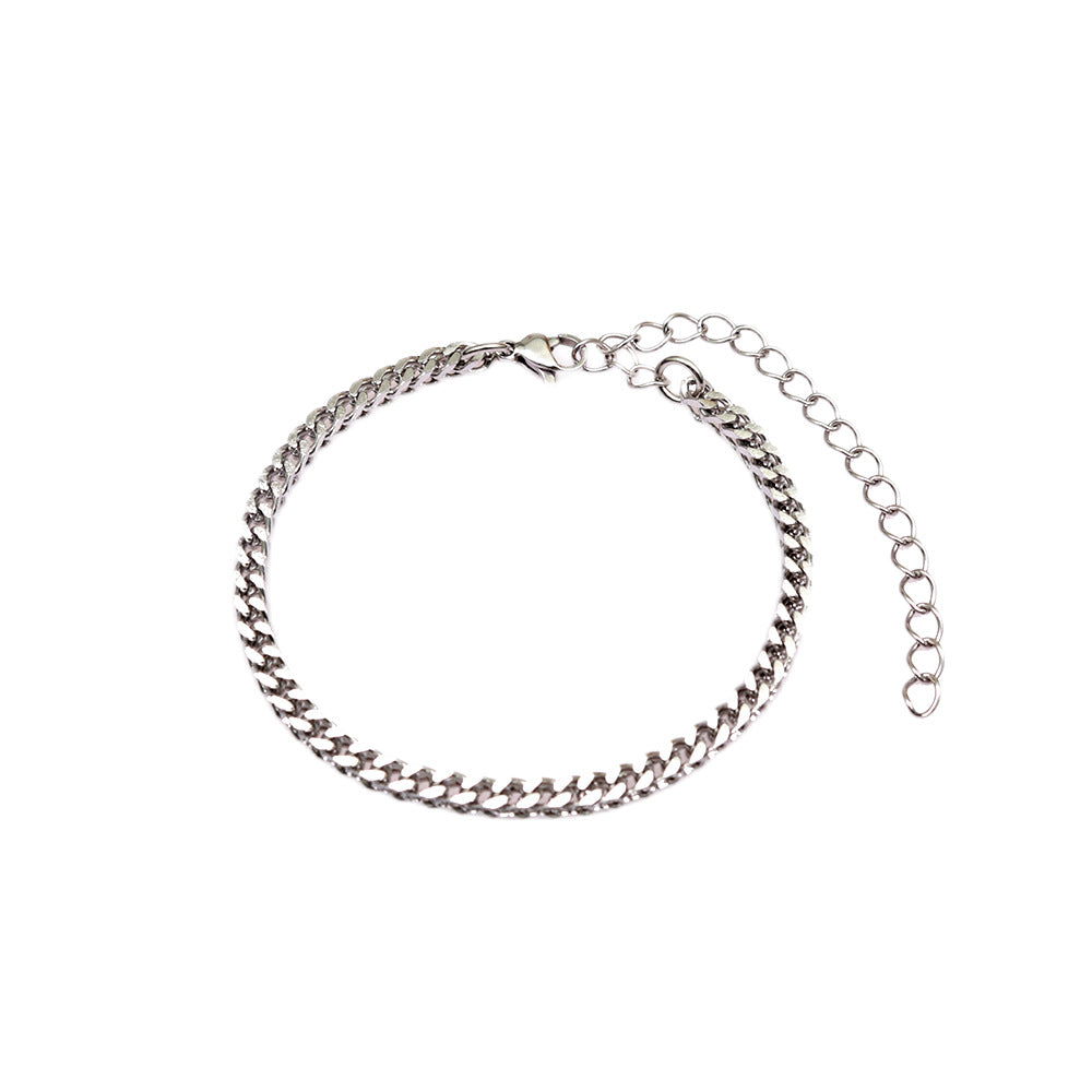 Heart-shaped Couple Stainless Love Magnet Stylish Simple Personality Bracelets