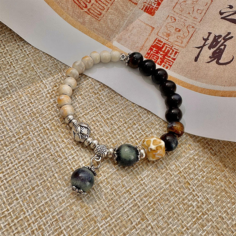 Niche Retro Chinese Beaded Handmade Stall Bracelets