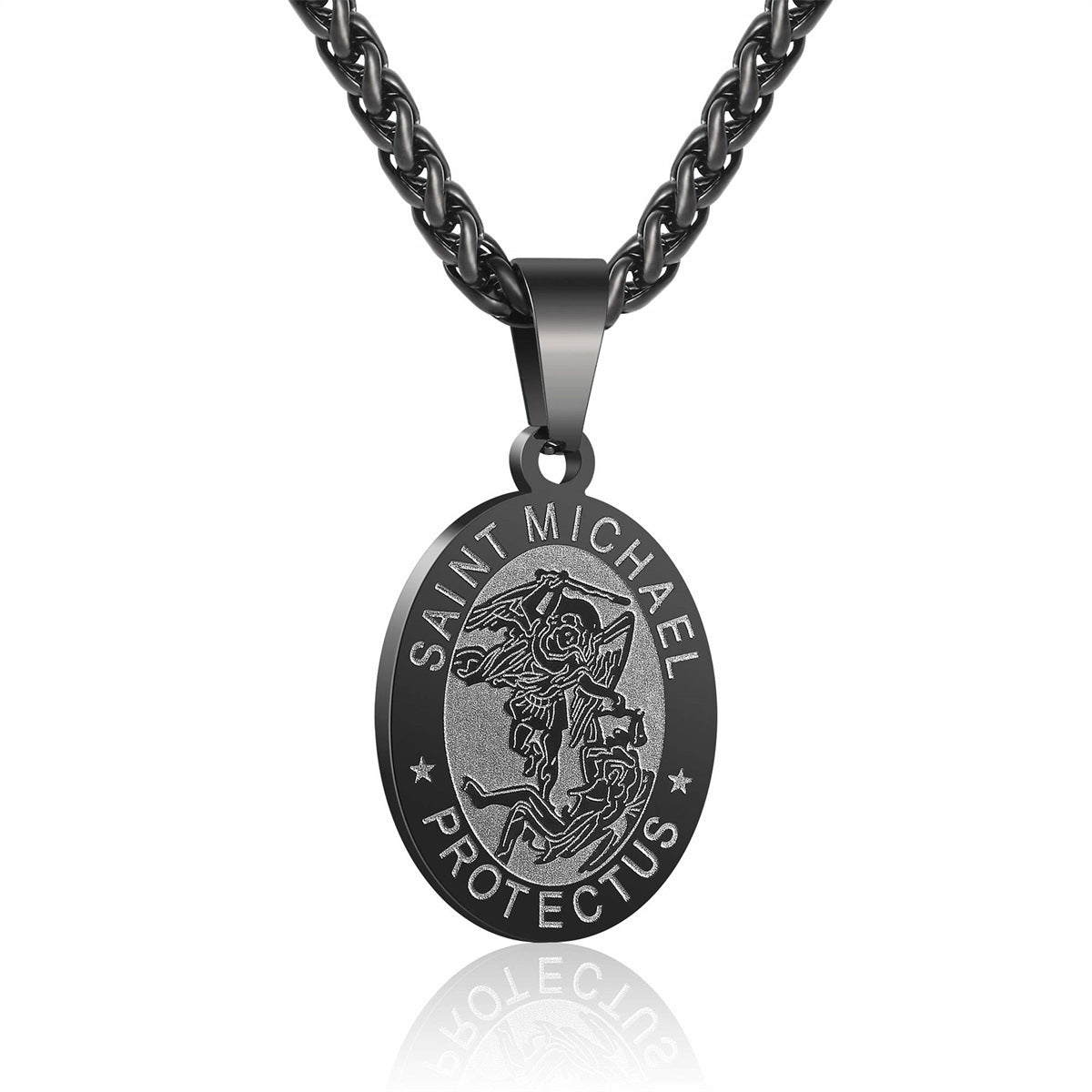 Accessories Fashion Simple Stainless Steel Cross Necklaces