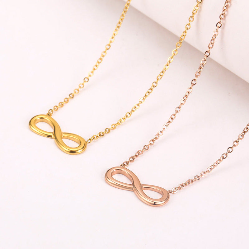 Titanium Steel Clavicle Chain Cold Style Simple Necklaces