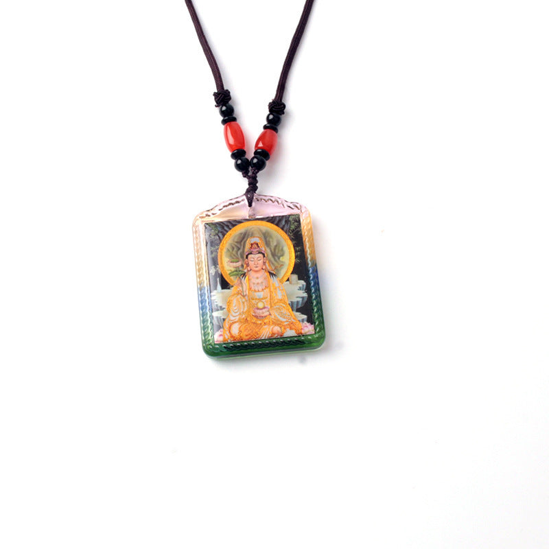 Tibetan Vintage Blackwood Father's Day Sweater Necklaces