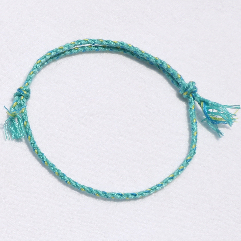 Hand-woven Tibetan Hand Rub Thread Carrying Bracelets