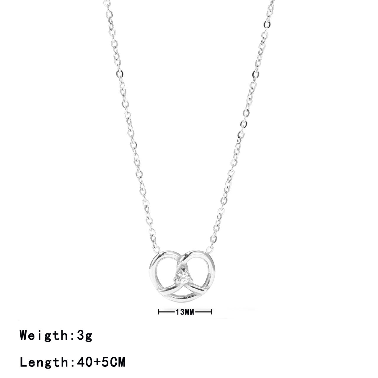 Fashionable Classic Style High-grade Light Luxury Titanium Necklaces