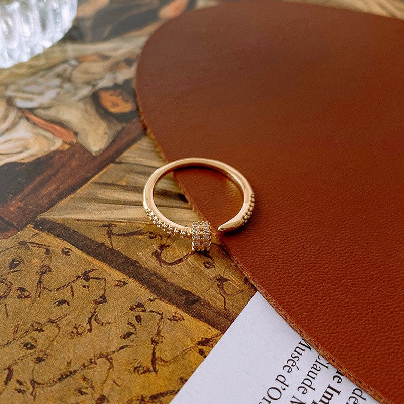 Women's Affordable Luxury Titanium Steel Index Finger Rings