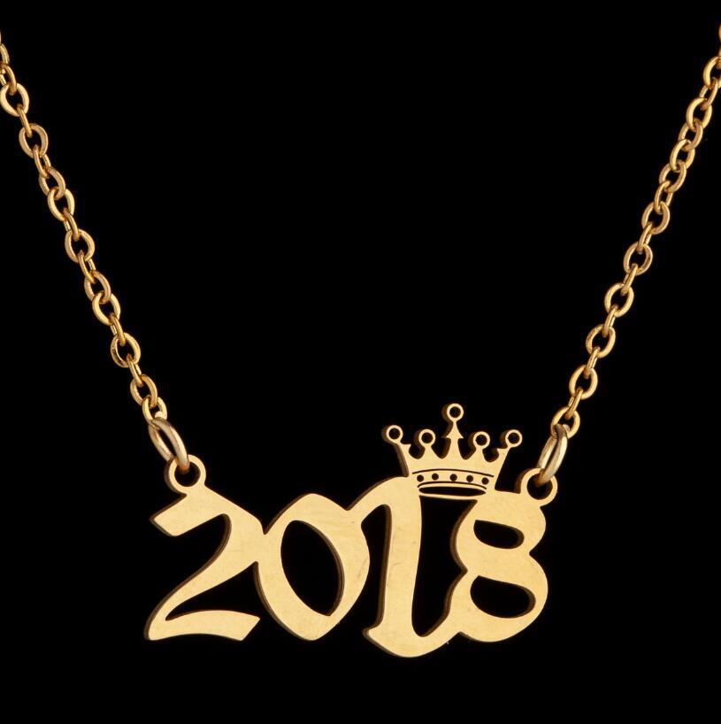 Women's Wind Lucky Digital Angel Clavicle Chain Necklaces