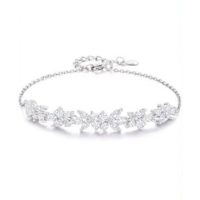 Women's Light Luxury High-grade Design Full Diamond Fashion Sterling Necklace