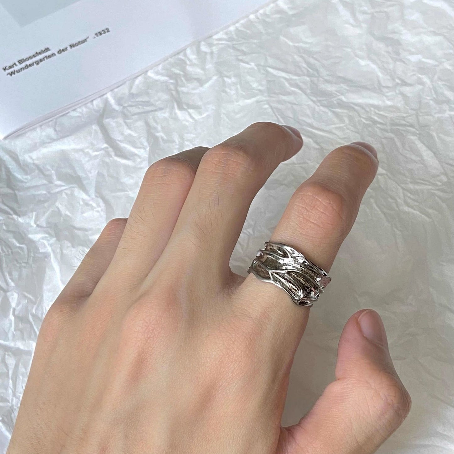Pair Simple Gift Male Index Finger Rings