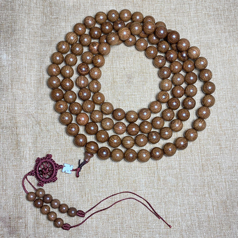 Women's & Men's Gold Sandalwood For Beads In Large Bracelet