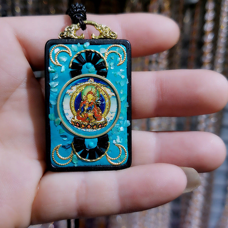 Tibetan Vintage Blackwood Father's Day Sweater Necklaces