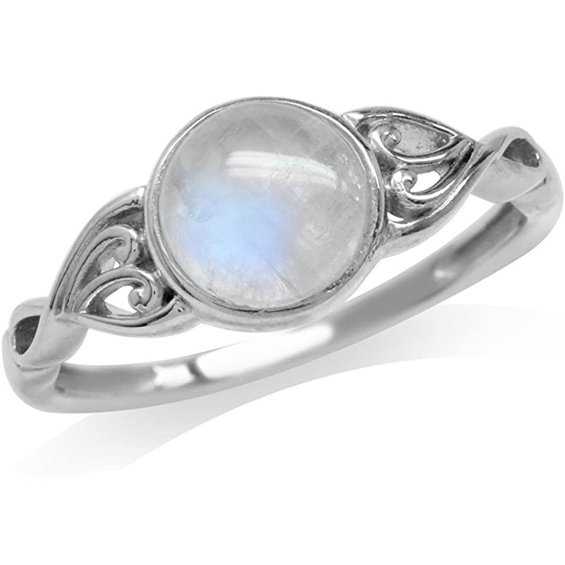 Innovative Fashion Creative Sweet Style Moonstone Rings