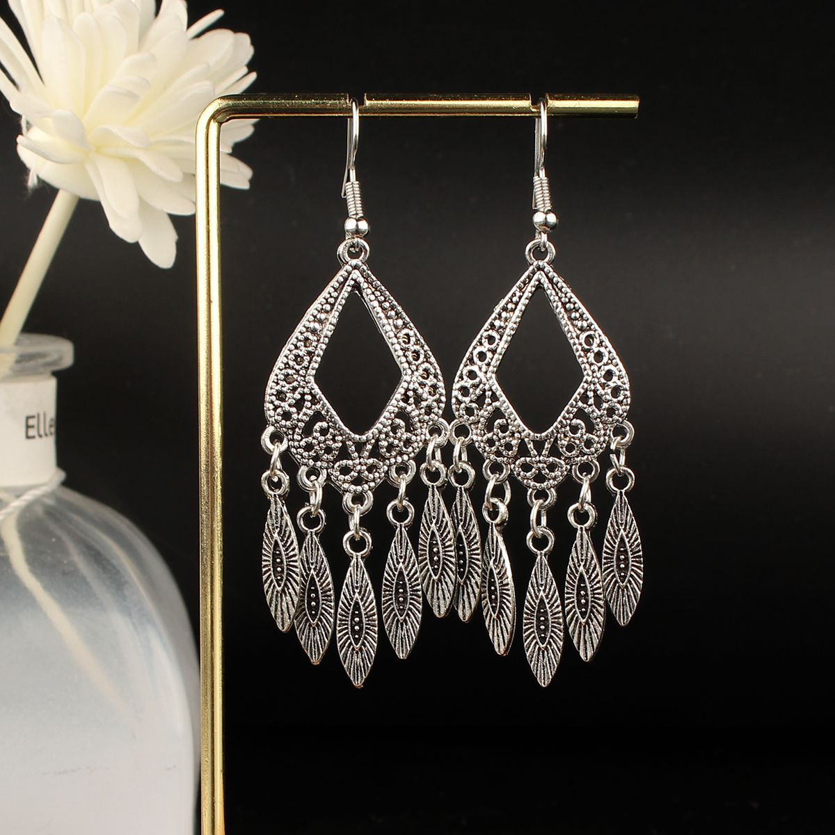 Imitation Sier Miao Tourist Attractions Bohemian Earrings