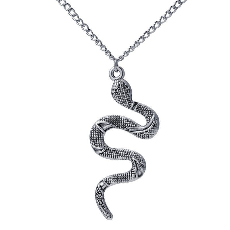 Ornament Snake Personality Fashion Retro Element Necklaces