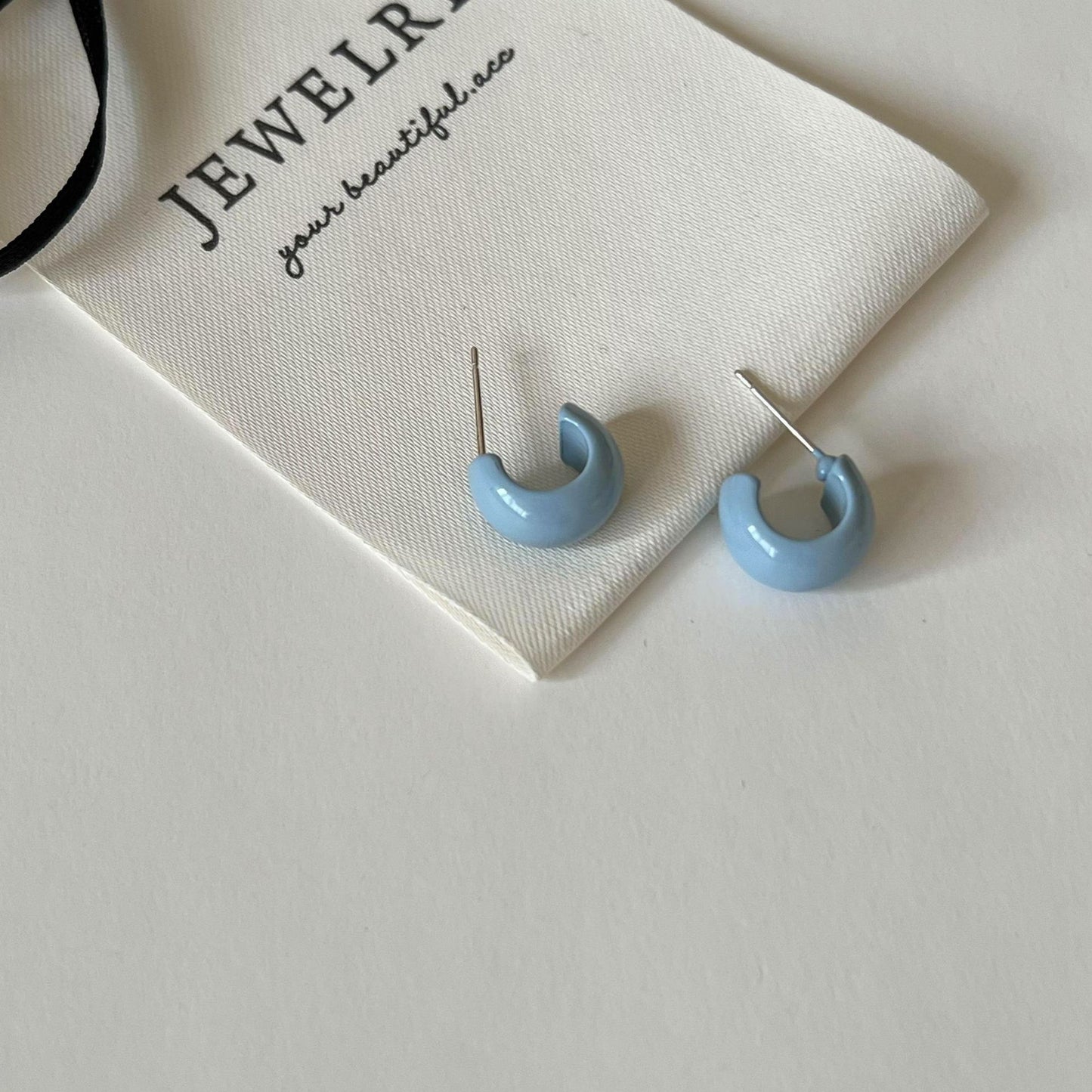 Women's Candy Color Shaped For Simple Elegant Earrings