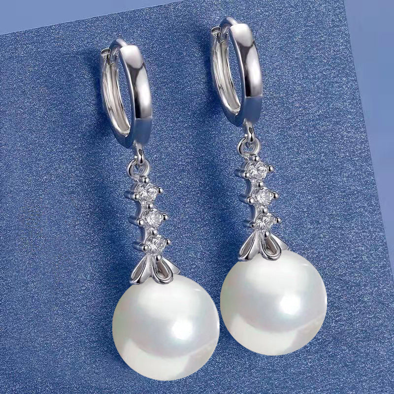 Women's Artificial Pearl Short Long Eardrops For Earrings