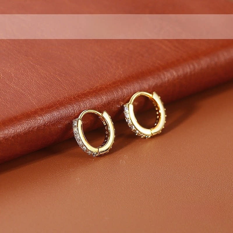 Female Simple Wind Ear Clip Refined Earrings