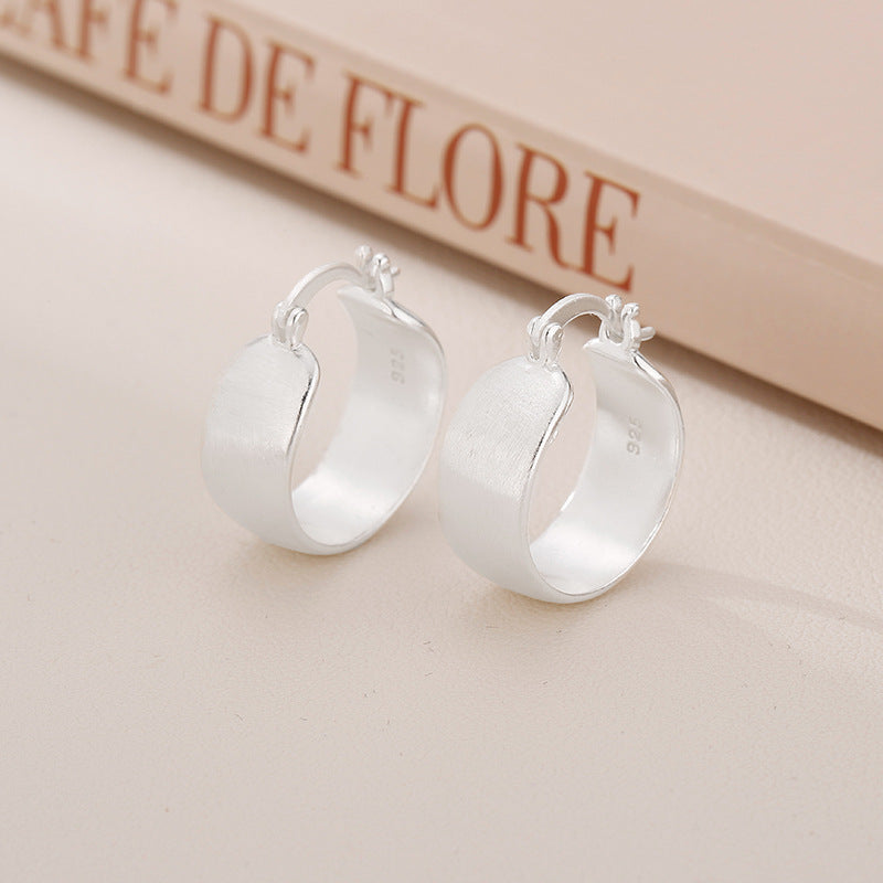 Women's Matte Simple Light Luxury High Sense Earrings