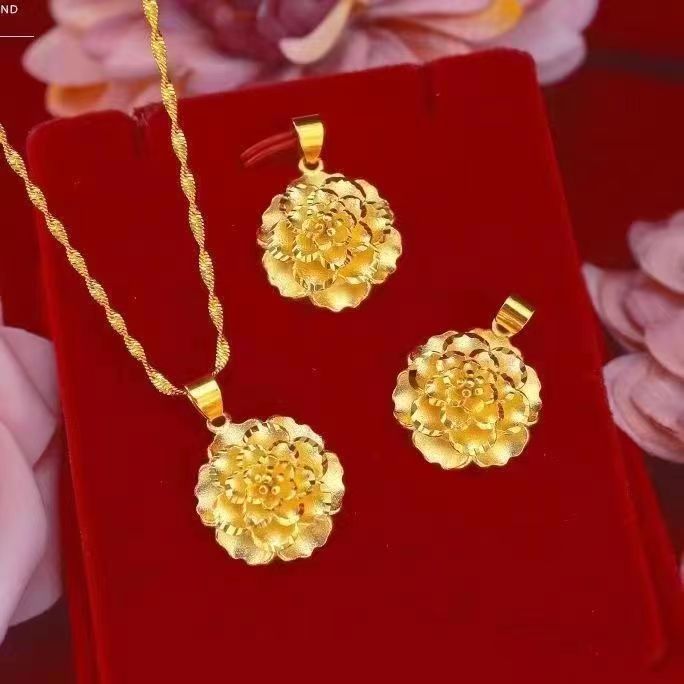 Vietnam Placer Gold National Fragrance Gold-plated Necklaces