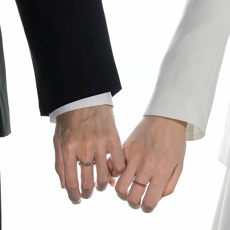 Couple Models Finger Design High Sense Girlfriends Rings