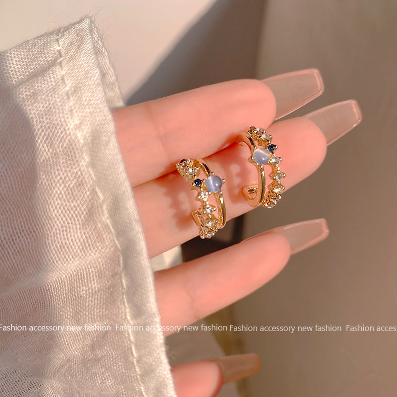 Women's Pin Korean Flower Butterfly High-grade Imitation Rings