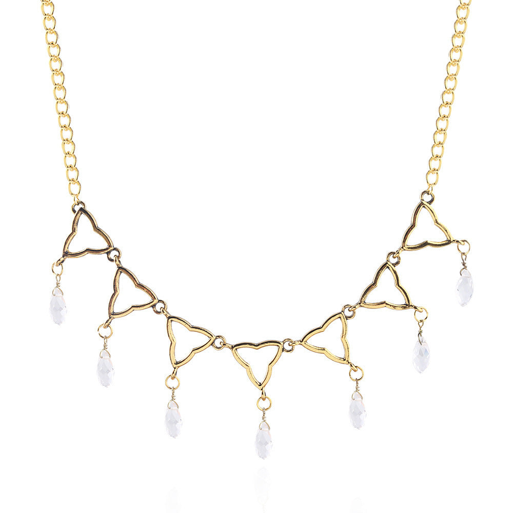 Films Television Nine Family Dragon With Three Heads Necklaces