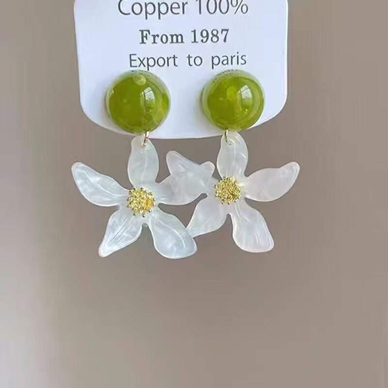 Women's Flower Light Luxury Minority Design Fashion Sweet Rings