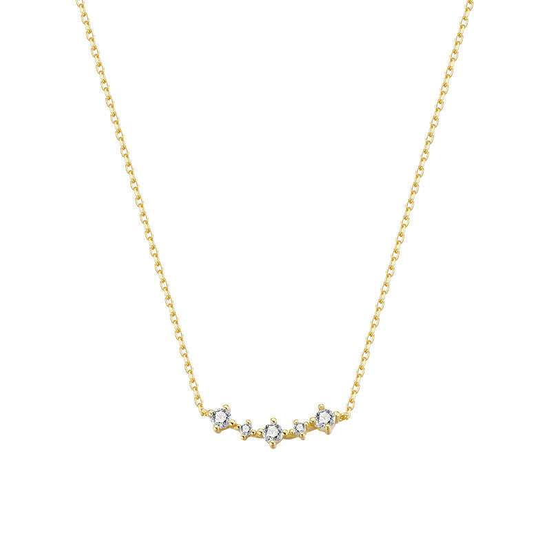 Smile Female Summer Simple Style Niche Design Necklace