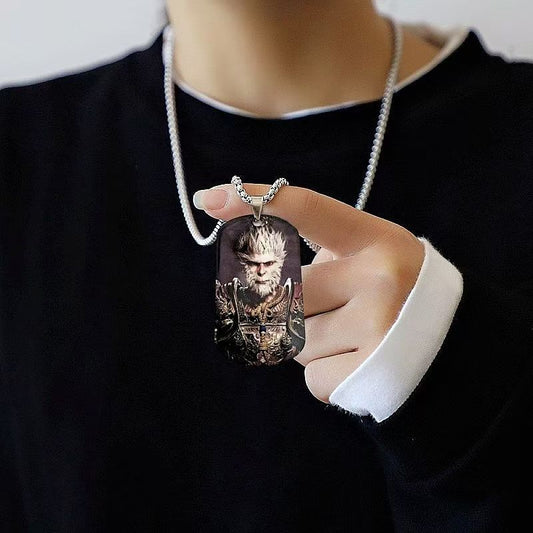 Women's & Men's Myth Peripheral Great Dog Tag Domineering Necklaces