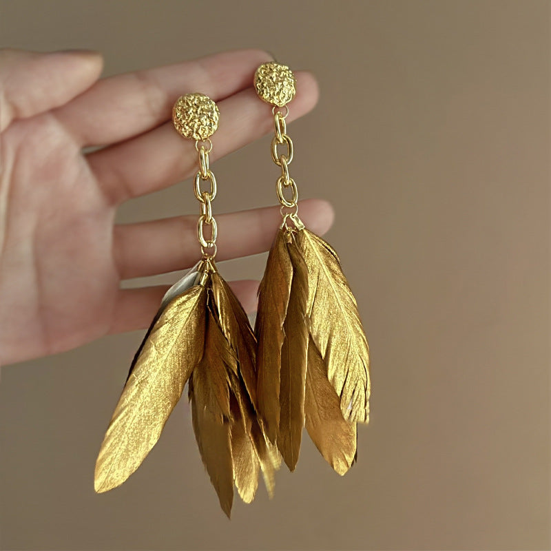 Geometric Butterfly Pearl Affordable Luxury Fashion Earrings