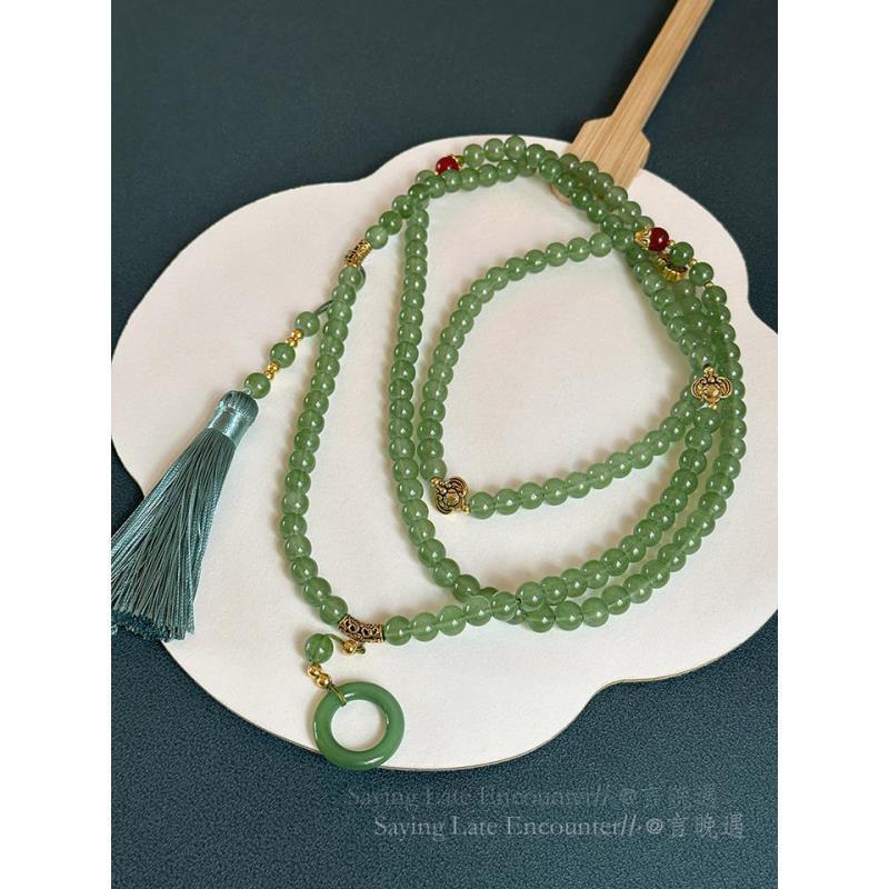 Women's Beaded National Chain Retro Temperament Multiple Necklaces