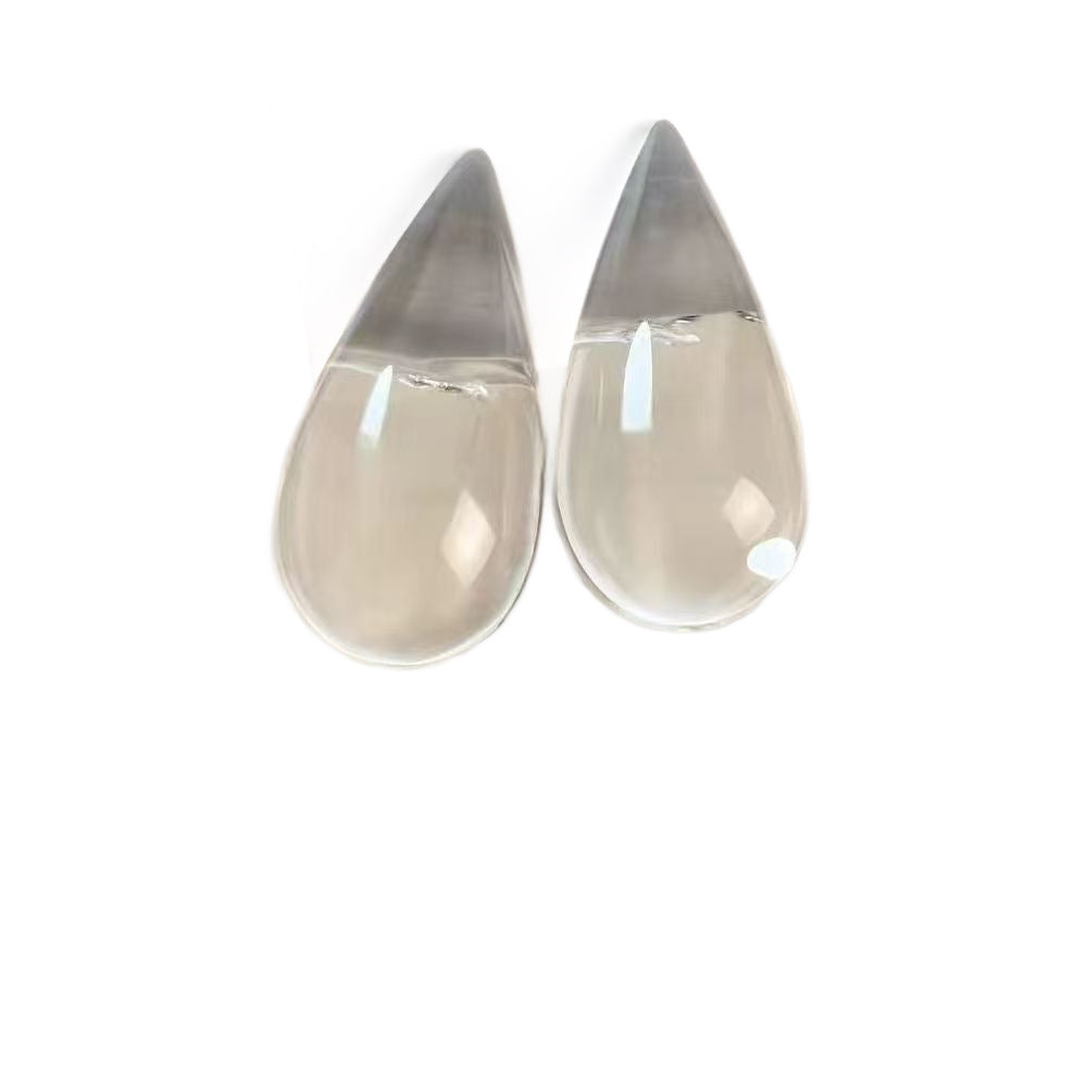 Gala Faye Wong Drop Shape Minority Simple High-grade Irregular Stud Earrings