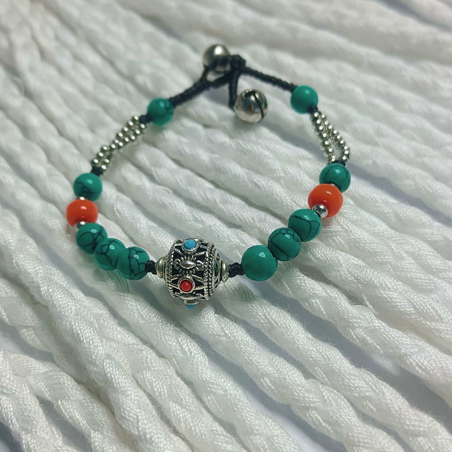 Ethnic Style Nepal Beads Natural Stone Retro Fashion Bracelets