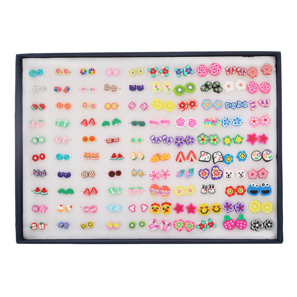 Korean Style Plastic Pair Boxed Collection Dripping Rings