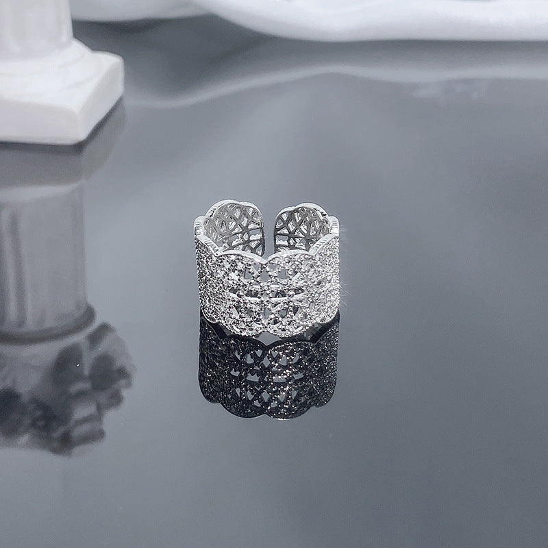 Lace Cold Style Versatile Sweet Cool Rings