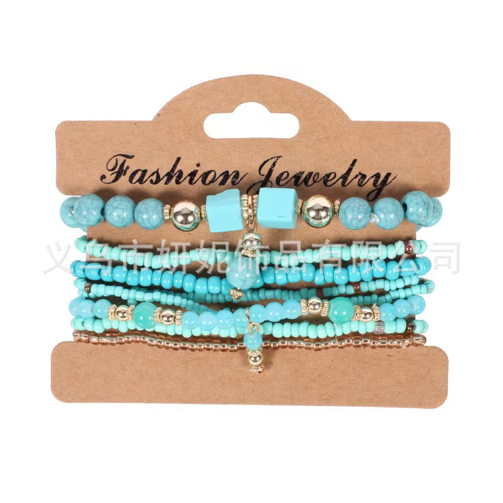 Women's Handmade Beaded Romantic Yuan Su Suit Bracelets