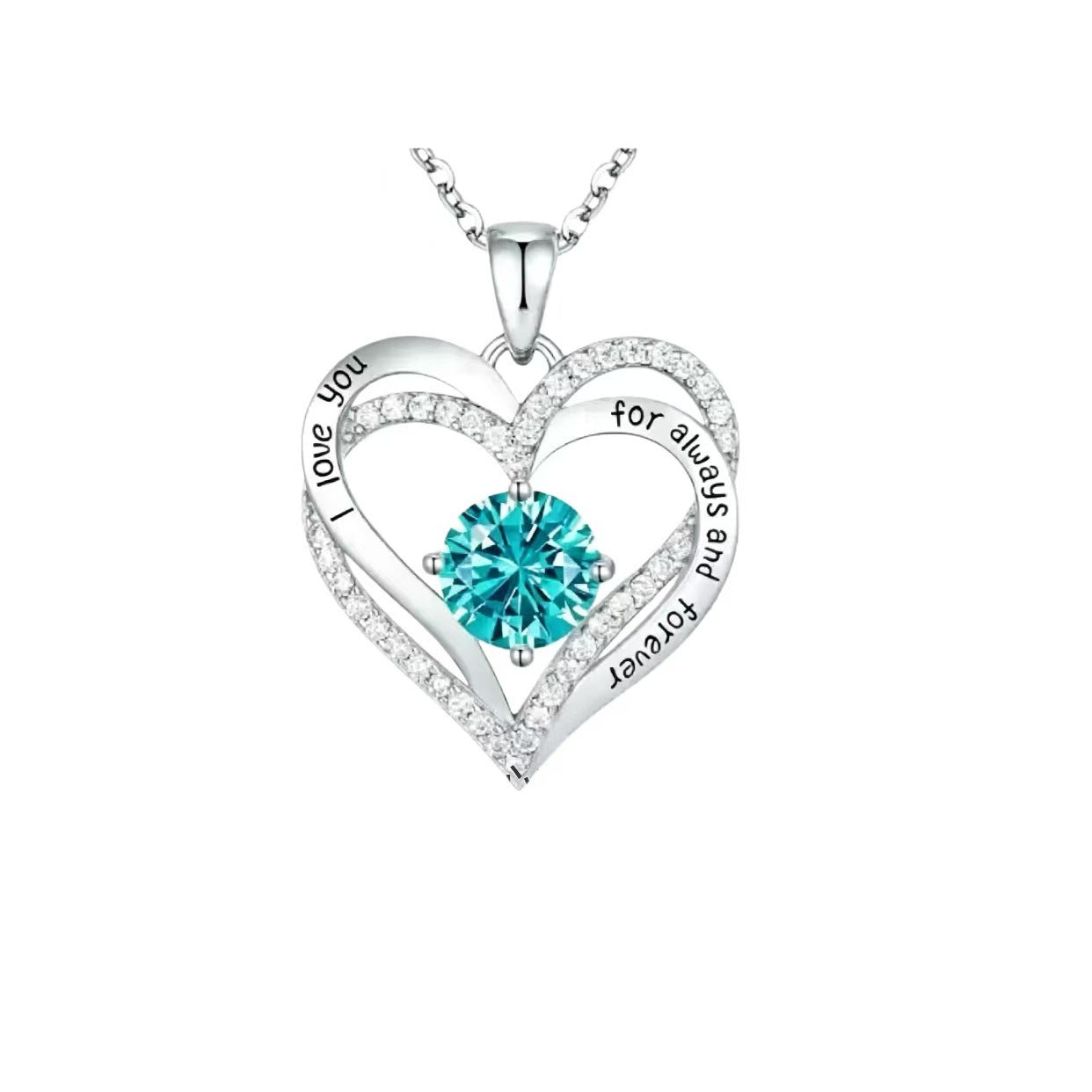 Rose Gold Heart-shaped Female Twee Birthday Necklaces
