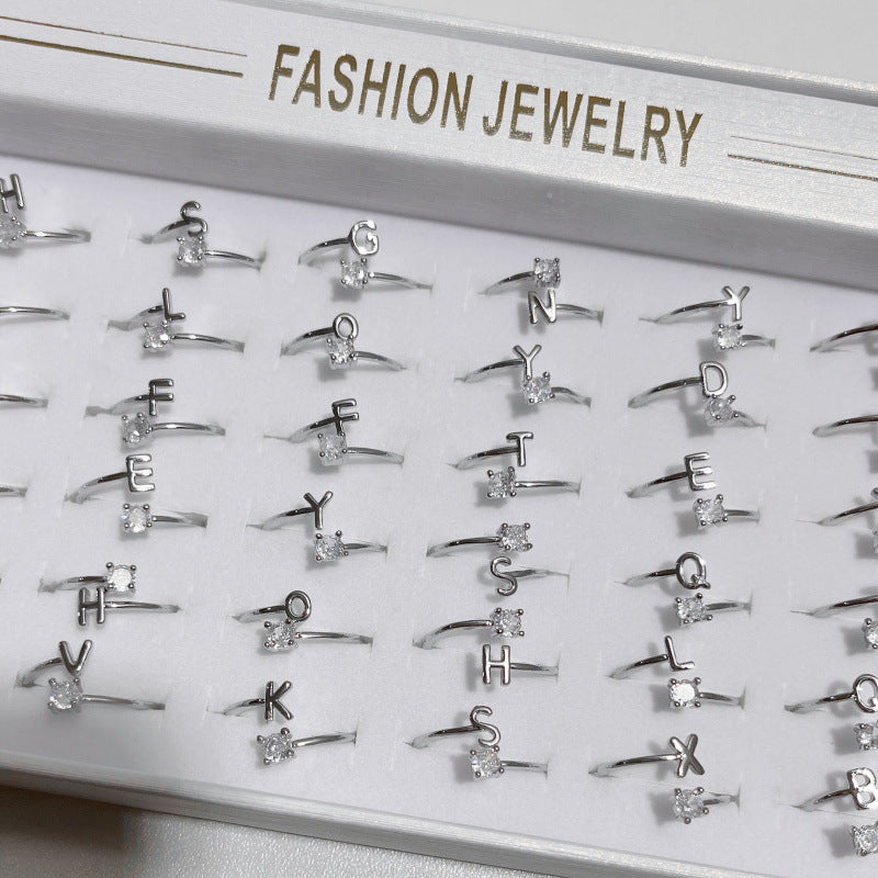 Female Design High Fashion Personality Affordable Luxury Exquisite Open Rings
