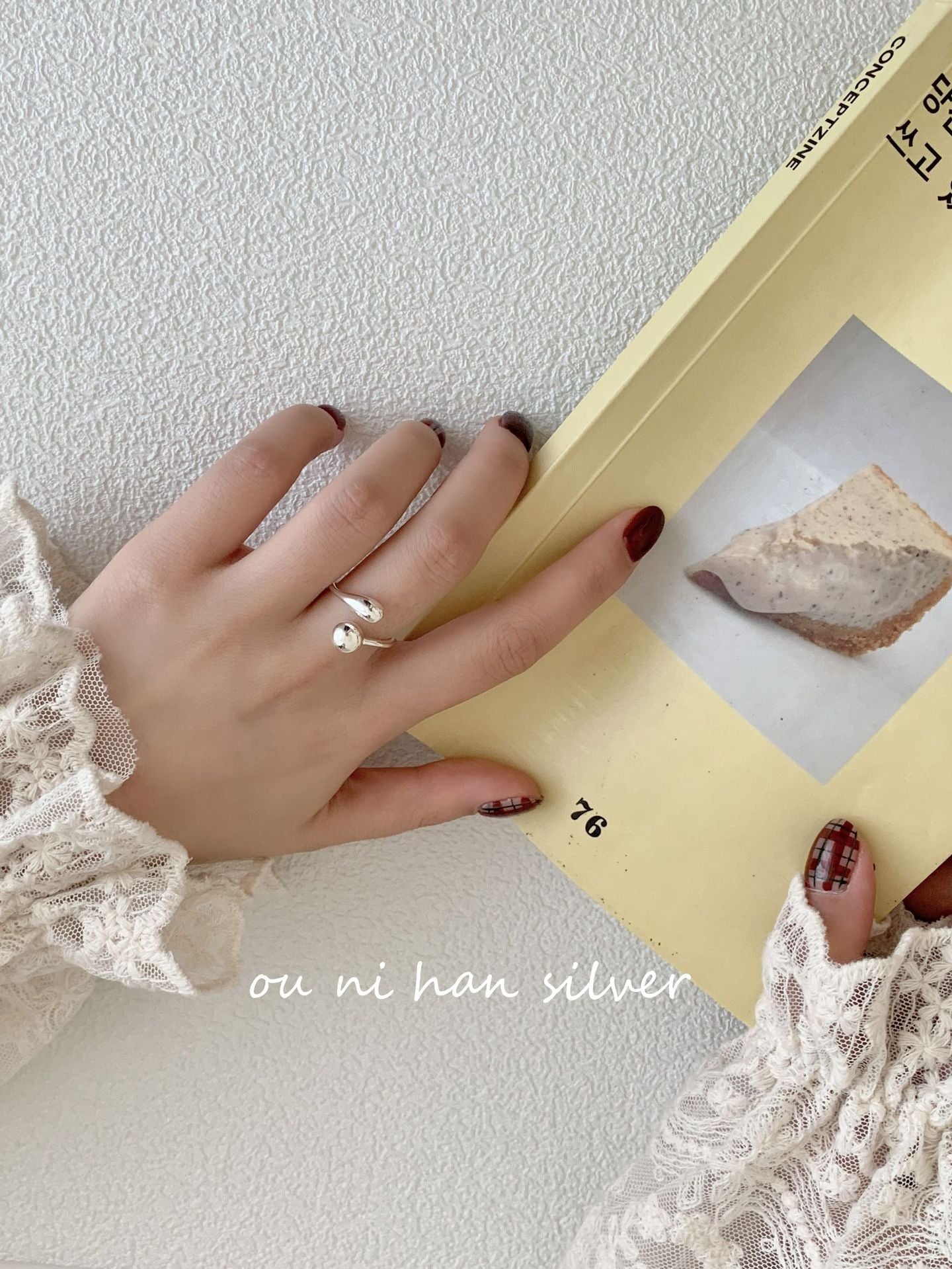 Oni Sterling Sier Female Style Design Rings