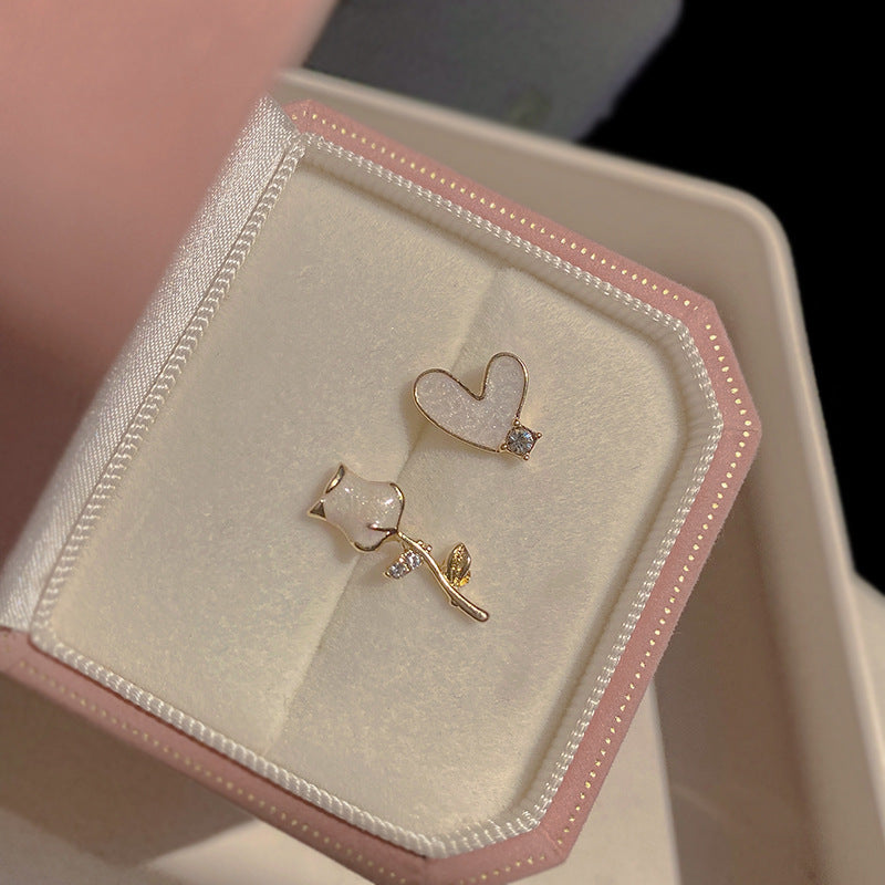 Women's Pin Korean Flower Butterfly High-grade Imitation Rings