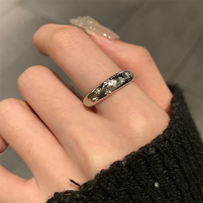 Pair Simple Gift Male Index Finger Rings