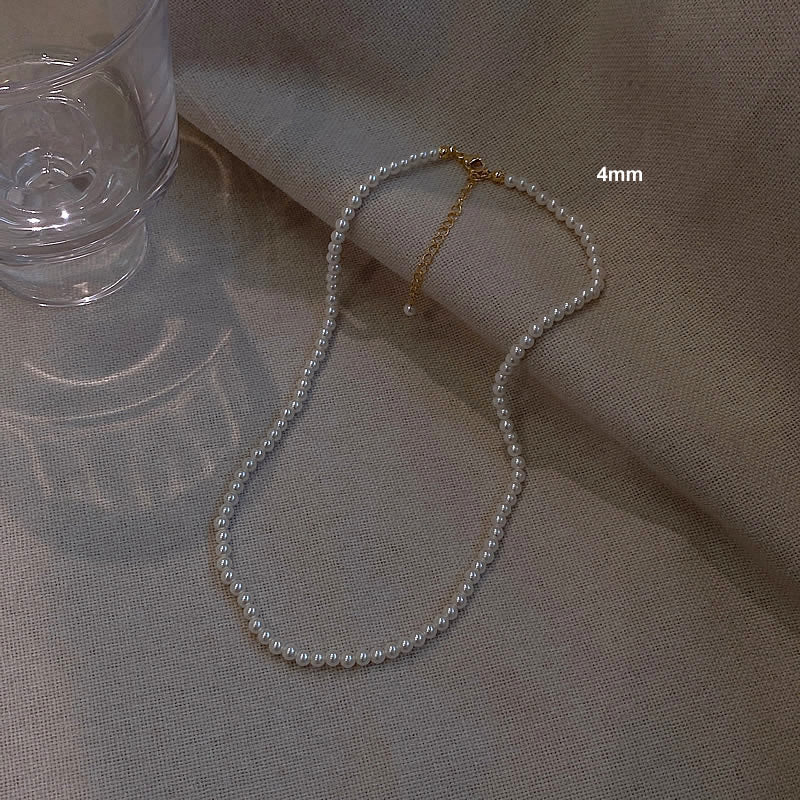 Women's Light Luxury Imitation Elegant Graceful Clavicle Necklaces