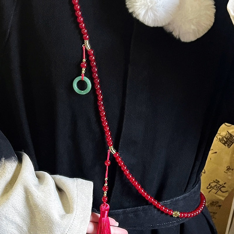 Women's Beaded National Chain Retro Temperament Multiple Necklaces