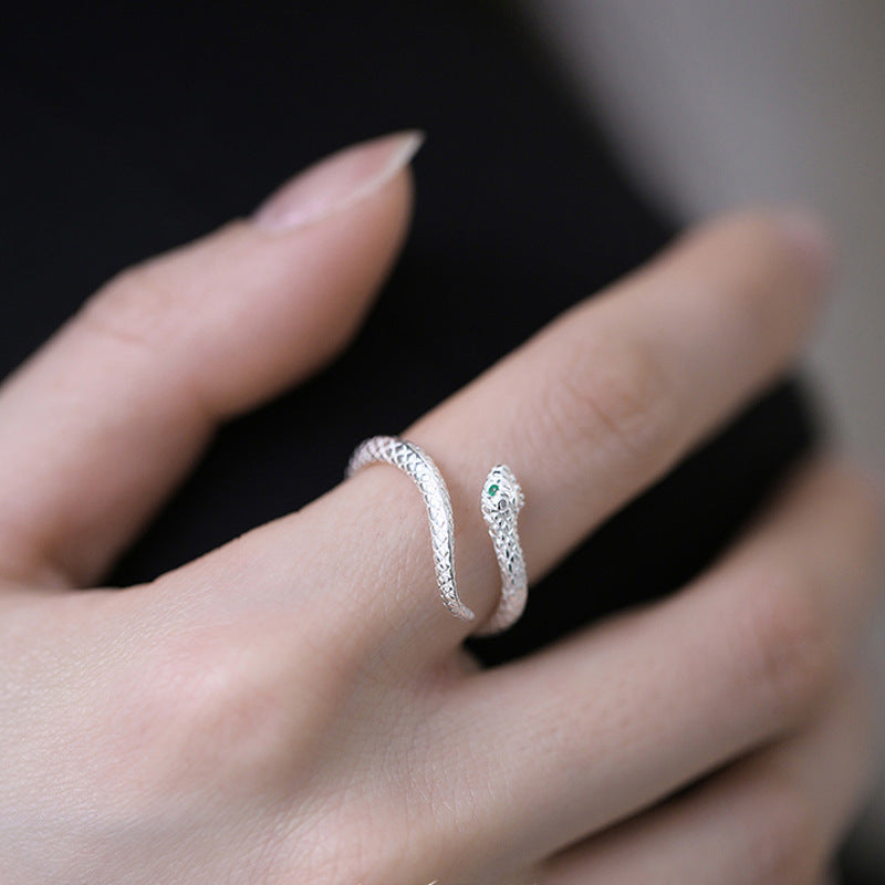 Cold Wind Fashion Personality Niche Exquisite Design Versatile Advanced Index Ring