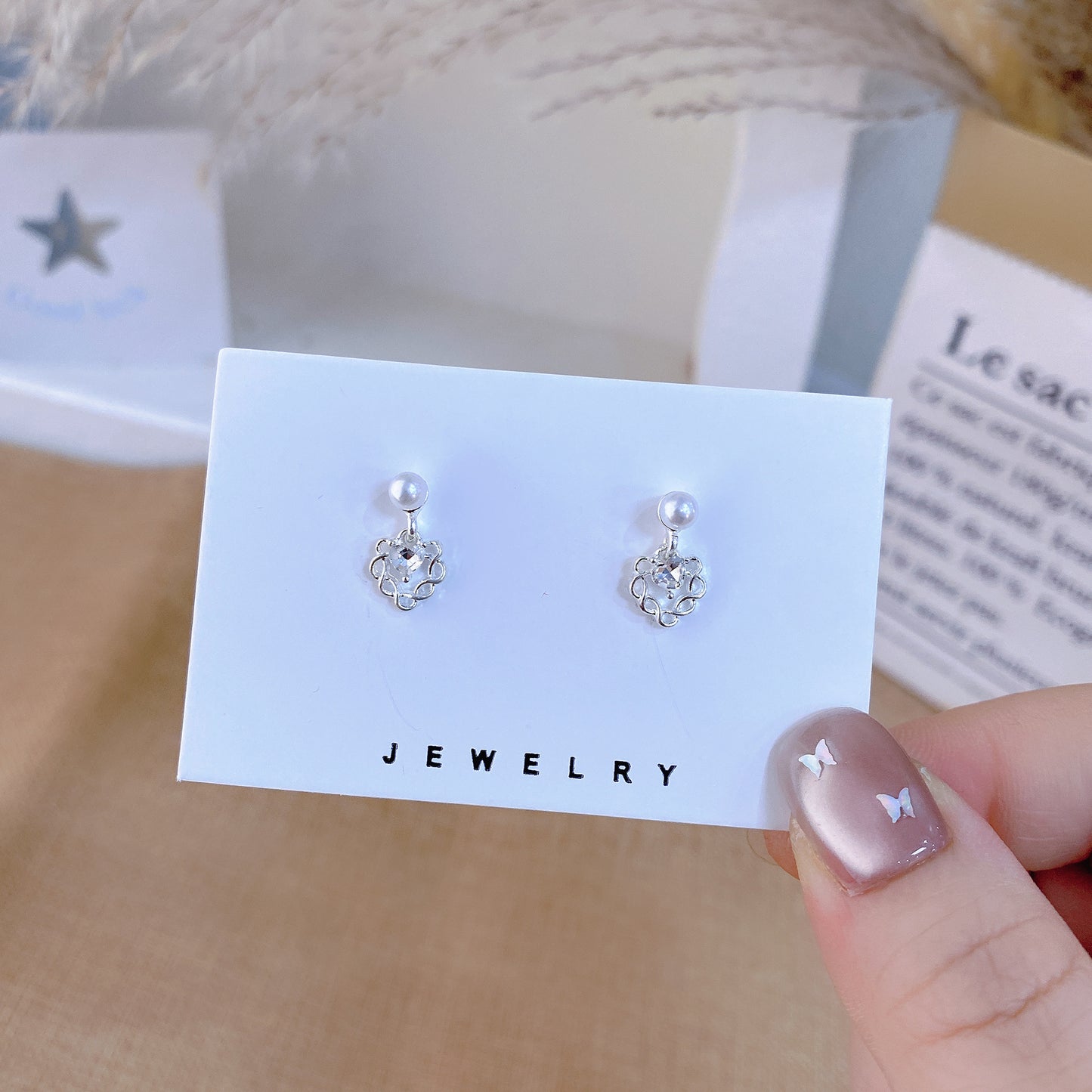 Needle Simple Exquisite Plain Ear Cute Earrings