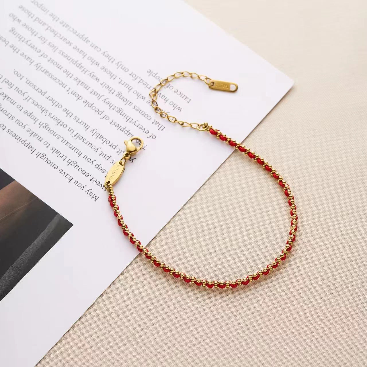 Light Luxury Square Zircon Fashionable Simple Elegant Personality Full Bracelet