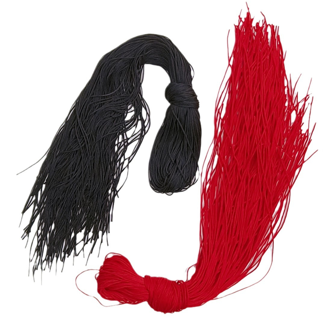 Buckle Rub Hands Feet Rope Red Material Necklaces