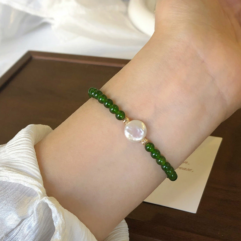 Freshwater Pearl Elastic Adjustable Beaded Small Bracelets